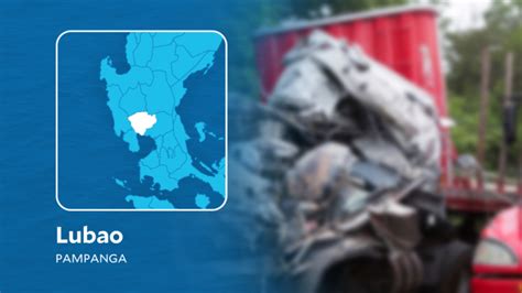 accident in san fernando pampanga today|1 dead, 9 hurt in vehicle collision in Pampanga .